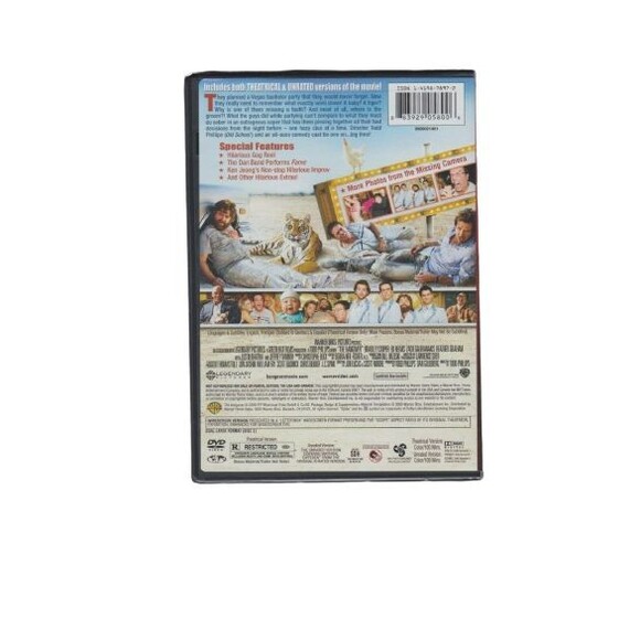 The Hangover (DVD, 2009, 2-Disc Special Edition Rated/Unrated)~ BRAND NEW - Picture 2 of 2